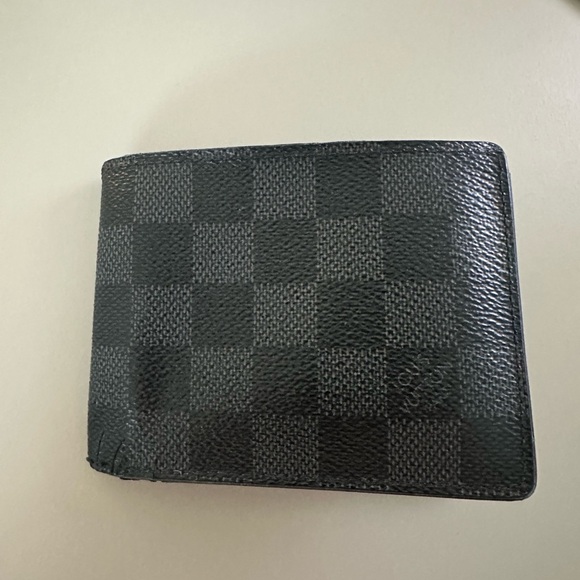 Louis Vuitton Slender Wallet - Damier Graphite Canvas - Picture 1 of 4